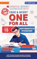 Oswaal CBSE & NCERT One for All Class 10 Mathematics Standard (For 2026 Exam)ÿ