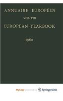 Annuaire Europeen / European Yearbook