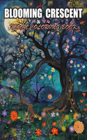 Blooming Crescent Moon Coloring Book