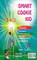 Smart Cookie Kid For 3-4 Year Olds Educational Development Workbook (Arabic - &#1575;&#1604;&#1593;&#1585;&#1576;&#1610;&#1577; ) 2C: &#1575;&#1604;&#1575;&#1606;&#1578;&#1576;&#1575;&#1607; &#1608;&#1575;&#1604;&#1578;&#1585;&#1603;&#1610;&#1586;&#1548; &#1575;&#1604;&#1584;&#1575