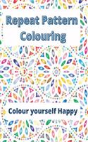 Repeat Pattern Colouring: Colour yourself Happy