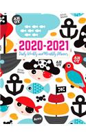 2020-2021 Daily Weekly and Monthly Planner