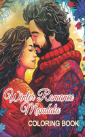 Winter Romance Mandala Coloring Book