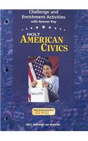 Holt American Civics Challenge and Enrichment Activities