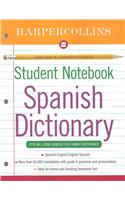 Harpercollins Student Notebook Spanish Dictionary