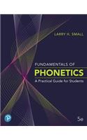 Pearson Etext for Fundamentals of Phonetics