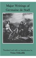 Major Writings of Germaine de Stael