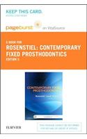 Contemporary Fixed Prosthodontics - Elsevier eBook on Vitalsource (Retail Access Card)