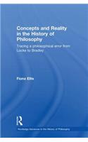 Concepts and Reality in the History of Philosophy: Tracing a Philosophical Error from Locke to Bradley