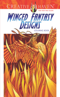 Creative Haven Winged Fantasy Designs Coloring Book