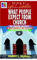 What People Expect from Church