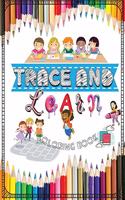 Trace and learn coloring book