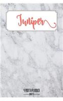 Juniper 4 month Planner Undated