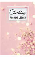 Checking Account Ledger