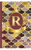 Letter R Notebook