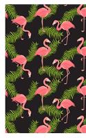 Pink Flamingo Notebook: 6x9 College Ruled Lined Journal