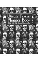 Ultimate Teacher Planner Book Undated Gothic Style Classroom Management Book