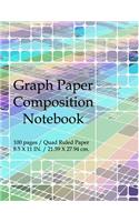 Graph Paper Composition Notebook 100 Pages / Quad Ruled Paper 8.5 X 11 IN. / 21.59 x 27.94 CM.