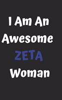 I am an awesome zeta woman