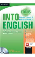 Focus-Into English Level 1 Teacher's Tests and Resource Book with CD Extra Italian Edition
