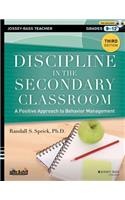 Discipline in the Secondary Classroom