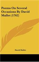 Poems on Several Occasions by David Mallet (1762)