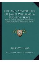 Life And Adventures Of James Williams, A Fugitive Slave: With A Full Description Of The Underground Railroad (1873)