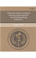 Network Analysis of Shared Interests Represented by Social Bookmarking Behaviors
