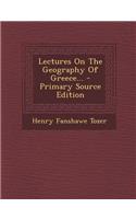 Lectures on the Geography of Greece...: (English)