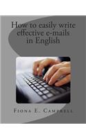 How to Easily write effective e-mails in English