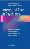 Integrated Care in Psychiatry