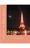 Paris, France Coloring Book