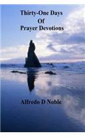 Thirty-One days of prayer devotions