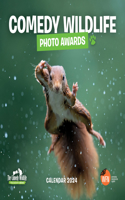 Comedy Wildlife Photography Awards Square Wall Calendar 2024