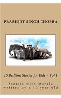 15 Bedtime Stories for Kids Vol 1