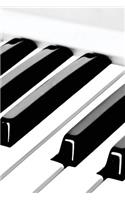 Electric Keyboard Notebook: 150 page Notebook Journal Diary