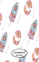 Feather Pattern Notebook
