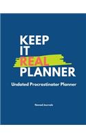 Keep It Real Planner
