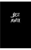 Best Auntie Journal Gift