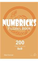 Numbricks - 200 Hard Puzzles 9x9 (Volume 6)