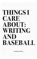 Things I Care About
