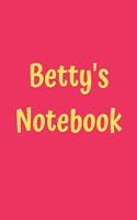 Betty's Notebook