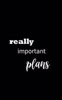 2020 Daily Planner Funny Humorous Really Important Plans 388 Pages: 2020 Planners Calendars Organizers Datebooks Appointment Books Agendas