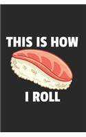 Sushi Notizbuch
