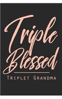 Tripple Blessed Triplet Grandma