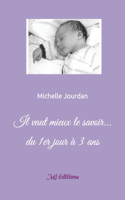 Il vaut mieux le savoir... du 1er jour à 3 ans