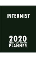 Internist 2020 Weekly and Monthly Planner: 2020 Planner Monthly Weekly inspirational quotes To do list to Jot Down Work Personal Office Stuffs Keep Tracking Things Motivations Notebook