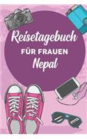Reisetagebuch für Frauen Nepal: 6x9 Reise Journal I Notizbuch mit Checklisten zum Ausfüllen I Perfektes Geschenk für den Trip nach Nepal für jeden Reisenden