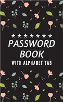 Password Book with Tabs Keeper And Organizer You All Password Notebook