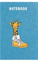 Notebook: Giraffe Notebook College Blank Lined 6 x 9 inch 110 pages -Notebook for Giraffe Lovers Journal for Writing- Notebook for Girls-Gift for Kid Student 
